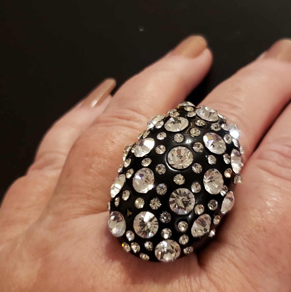 🔥3/20 Rhinestone Statement Ring